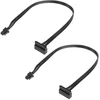 Mini 4pin į Sata 15pin maitinimo adapterio kabelis, 40 cm, 2 vnt.