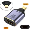 Mini Displayport 1.4 į Hdmi 2.0 Adapteris 8k 60hz Uhd 4k