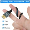 Mini Hdmi į Hdmi Kabelis 3m, 8k 4k Ultra Slim, 48gbps