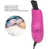 Mini klaviatūros valiklis, Usb stabilus maitinimo prailginimo plokščias galvutės mini klaviatūros dulkių siurblys naminių gyvūnėlių plaukams (rožinė-raudona)