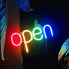 Mini neoninis atidarymo ženklas Led neoninis atidarymo ženklas su dideliu ryškumu vandeniui atsparus neoninis ženklas lauko verslui