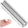 Mini stiprūs magnetai, 100 vnt. pakuotė, 5 x 2 mm apvalūs maži magnetai, nikeliuoto plieno magnetai šaldytuvui, lentai, skelbimų lentai, magnetinei lentai, šaldytuvui