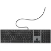 Mobility Lab Ml311883 laidinė klaviatūra su vokišku Qwertz išdėstymu, skirta Mac – juoda/pilka