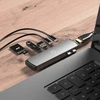 Mobility Lab usb-c šakotuvas adapteris 7 in 2 100w - hdmi, 2 usb-c jungtys, 2 usb 3.0 jungtys, sd kortelių skaitytuvas ir micro sd kortelių skaitytuvas - itin greitas duomenų perdavimas ir hdmi 4k - macos suderinamumas