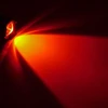 Modoao Mini žibintuvėlis-darbinis šviestuvas, raudonas Led rašiklinis žibintuvėlis, atsparus vandeniui, su spaustuku, tinkamas darbui, astronomijai, aviacijai, naktiniams stebėjimams (3 vnt.)