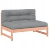 Modulinė sodo sofa iš daglezijos medienos, pilka, 120x84x70 cm