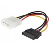 Molex 4pin į Sata 15 Pin maitinimo adapterio kabelis