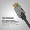 Monster M1000 Hdmi kabelis 3 m, Premium Hdmi 2.0 kabelis, Hdmi kabelis 4k, didelės spartos Hdmi kabelis 22,5 Gbps, Hdr kabelis, 24k aukso kontaktai, Tv kabelis, suderinamas su žaidimų konsole, nešiojamuoju kompiuteriu, stiprintuvu, Dvd