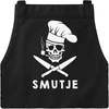 Rankšluostis Moonworks Prijuostė griliui Smutje Koch Smutje Pirate, Smutje juodas, universalus dydis