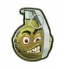 Moralinė emblema M-tac Granata M67 3d Pvc Olive