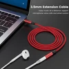 Moswag 3,5 mm jack prailginimo laidas 10 m, 3,5 mm ausinių prailginimo laidas, 3,5 mm stereo aux prailginimo laidas su paauksuota jungtimi, suderinamas su telefonais ar išmaniaisiais telefonais, ausinėmis, medijos grotuvu
