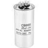 Motorinis kondensatorius Cbb65 aliuminio korpusas elektrolitinis nepolinis oro kondicionavimo variklis 25uf 450v
