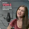 Movo Vsm-5 xlr studijinis kondensatorinis mikrofonas su amortizatoriumi, pop filtru ir xlr kabeliu – idealus mikrofonas vokalams, podcast'ams, transliacijoms, transliavimui, asmr ir kt.