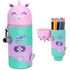 Mowetoo Kawaii silikoninis penalas, rožinis, mielas