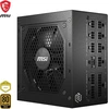 Msi Mag A850gl Pcie5 Maitinimo Šaltinis, 850w, 80 Plus Gold, Visiškai Modulinis, Atx 3.0, Palaiko Pcie 5.0 Gpu, 120 Mm Fdb Ventiliatorius Su Dinaminiais Rutuliniais Guoliais, Full-bridge Llc, Juodas Plokščias Kabelis