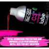 Muc-off C3 Ceramic Wet Chain Lube šlapiam grandinės tepimui dviračiui, 300 ml - premium klasės grandinės tepalas, grandinės purškalas dviračiui, su Uv dažikliu - skirtas šlapioms ir atšiaurioms oro sąlygoms