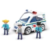 Multigo Trio Police - smėlio dėžės žaislas vaikams nuo 3 metų - figūrėlės su policijos automobiliu - smėlio žaislas žaidimams lauke - automobilis sodui