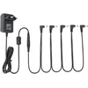 Musiclily Pro Eu standartinis gitaros maitinimo adapteris 9v Dc su 5 krypčių daisy grandinės laidu ir atvirkštinio poliškumo laidu efektų pedalams
