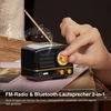Kompiuterio kolonėlės Muzen radijas su bluetooth, mažas radijas, otr metalinis bluetooth garsiakalbis, mažas radijas su baterija, interjero vintažinė dekoracija, retro, hi-fi stereo bluetooth garsiakalbis, dovanos moterims/šeimai