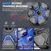 Muzikos bluetooth bokso treniruoklis, elektroninis muzikos bokso treniruoklis, išmanusis muzikos bokso treniruoklis, bokso treniruočių smūgiavimo įranga, sieninis taikinio bokso treniruoklis, prie sienos montuojamas bokso treniruoklis namų pratimams