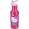My sweety pop gertuvė mergaitėms Hello Kitty - nerūdijantis plienas - lovelė - vaikų darželis - mokykla - atostogos - maistas - 22 cm - 500 ml - hidratacija - dovanos idėja - butelis (hello Kitty - rožinė)
