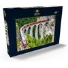 Mypuzzle bernina express glacier train ant landwater viaduko šveicarijos alpėse - premium 500 dalių dėlionė - mypuzzle special collection by puzzle galaxy