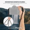 Neewer kameros dirželis per petį, patvarus dirželis per petį, apvalus kameros dirželis, austas nailoninis alpinizmo virvės dirželis su raktų žiedais ir apsauginiais atvartais Dslr veidrodiniams fotoaparatams, 110 cm, oranžinis, ca096