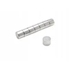 Neodimio magnetas 10x8 mm N38, apvalus, 25 vnt.