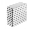 Neodimio magnetas, stiprūs magnetai, 10 vnt. plokštelės formos, 10x5x1 mm