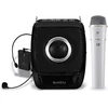 Nešiojamas garso stiprintuvas su belaidžiu mikrofonu ir Bluetooth 4.0