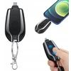 Nešiojamas mini powerbank 1500ma lightning iphone