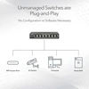 Netgear Ms308 8 prievadų 2.5 Gbit komutatorius, kelių gigabitų Lan komutatorius (tinklo komutatorius su 1g/2.5g, montuojamas ant stalo arba sienos)