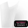 Netuno 10 x baltas kalkavimo popierius din a4 210 x 297 mm 100 g amatų popierius skaidrus spausdinimui kvietimų atvirukams