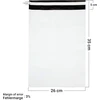 Netuno pakuotė, 100 folijos pašto maišelių 260 x 350 mm, nepermatomi siuntimo maišeliai, prekių maišeliai, plastikiniai maišeliai, folijos siuntimo maišelis, kurjerio vokas, siuntimo maišeliai, pagaminti iš plėvelės drabužiams, tekstilei