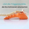 Neuleben Therapoint trigerinių taškų masažuoklis originalus nugaros tempiklis kaklo pagalvėlė kaklo ir pečių atpalaidavimui viršutinės nugaros masažo taškas trapecinis ir kaklo masažuoklis
