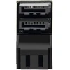 Nfhk Dual Sata 7 pin kampinis adapteris 90 laipsnių