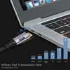 Nfhk usb 4 kabelis 40 gbps su 100 w įkrovimu ir 8k @ 60 hz 5k @ 60 hz usb 4.0 suderinamas su thunderbolt 3/4 50 cm