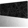 Ningchuya pelės kilimėlis, 600 x 300 mm žaidimų pelės kilimėlis, didelis stalo kilimėlis pagerina greitį ir tikslumą, neslystantis pelės kilimėlis, skirtas pc, biurui, nešiojamam kompiuteriui, kompiuteriui (60 x 30 heixianeu)