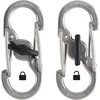 Nite Ize S-biner Micro Lock Mini nerūdijančio plieno karabinas, nerūdijantis plienas, 2 vnt.