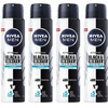 Nivea Men Juodas&baltas antiperspirantas vyrams 4x250ml