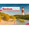 Nordsee Reiselust kalendorius 2025, sieninis kalendorius horizontalioje orientacijoje (45x33 cm) - gamtos ir kelionių kalendorius, Vokietijos pakrantė ir jūra