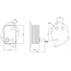 Nrf alyvos radiatorius hyundai i20/i30/kia ceed 1.5crdi
