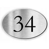 Numeris durims buto namo įvairūs dizainai numerio lentelė
