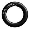 O-žiedas 166x6 Nbr70, atsparus alyvai (1 vnt.)