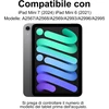 Occtingkind klaviatūra, skirta Ipad Mini 8.3 colių, dėklas su klaviatūra, skirtas Ipad Mini 6/7 kartai, magnetinė bluetooth Qwerty itališka klaviatūra, skirta Ipad Mini 6/7 Gen 8.3 colių 2021/2024, rožinė