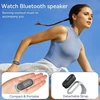 Kompiuterio kolonėlės Ohlpro nešiojama bluetooth kolonėlė, maža, prisegama kolonėlė, mini kolonėlė, du nešiojimo būdai, belaidė su bass hd garsu, ipx5 atspari vandeniui, idealiai tinka kelionėms, sportui ir lauke, pilka