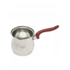 Oms virdulys, nerūdijantis plienas, 0,85 l, sidabrinis/bordo
