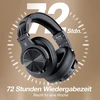 Oneodio bluetooth ausinės virš ausų, uždaros studijinės ausinės su share port, laidinės ir belaidės profesionalios dj ausinės elektriniams būgnams, pianinui, gitarai, amp įrašymui ir monitoringui
