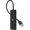 Ootday Usb C ethernet adapteris, 4 viename Usb C multiport su greitu duomenų perdavimu, Usb 3.0 Usb plėtinys, suderinamas su staliniais kompiuteriais ir kitais nešiojamaisiais kompiuteriais