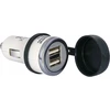 Optimate Tecmate 12v automobilinis įkroviklis 2 x Usb 2a 3300ma